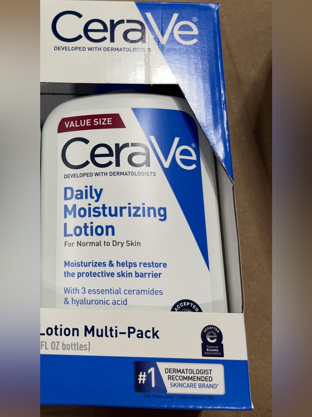 CeraVe Daily Moisturizing Lotion 16 oz Hydrating Dry Skin Care value pack